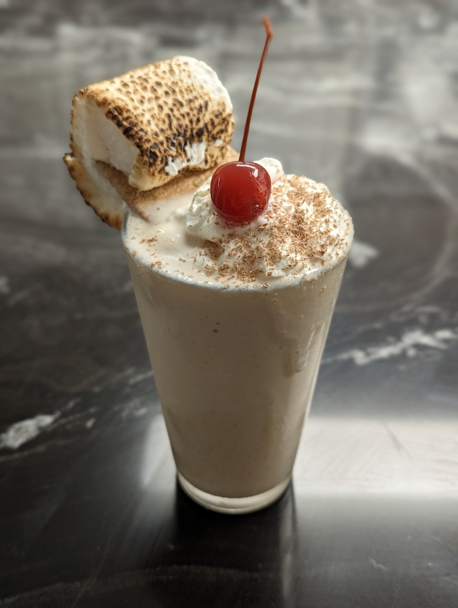 Damn Fine S'mores Shake Durham Distillery
