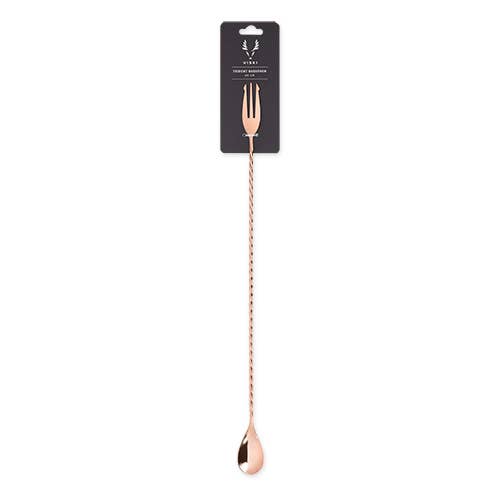 Viski Summit™ Copper Trident Barspoon - Durham DistilleryViski