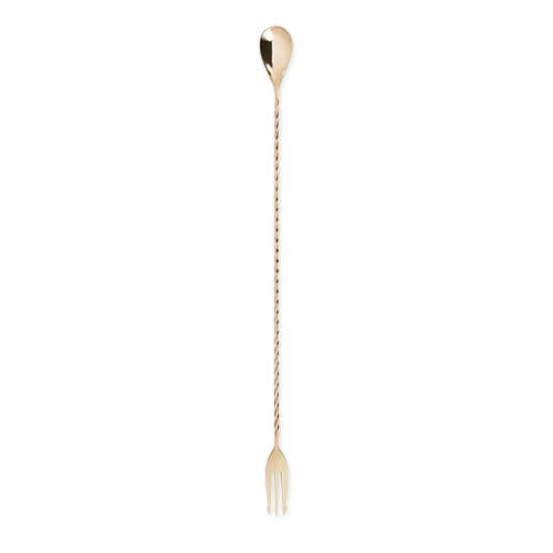 Viski Summit™ Copper Trident Barspoon - Durham DistilleryViski