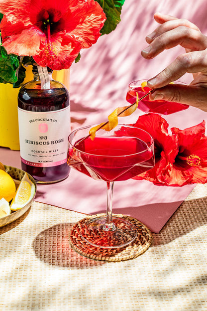 Hibiscus Rose Cocktail Mixer: SPRING SEASONAL