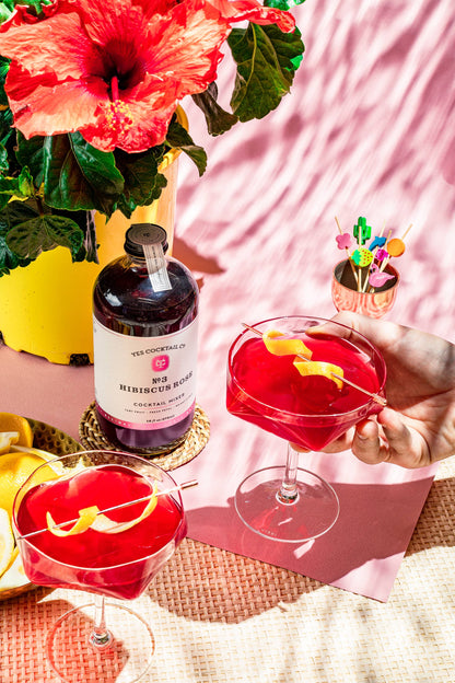 Hibiscus Rose Cocktail Mixer: SPRING SEASONAL