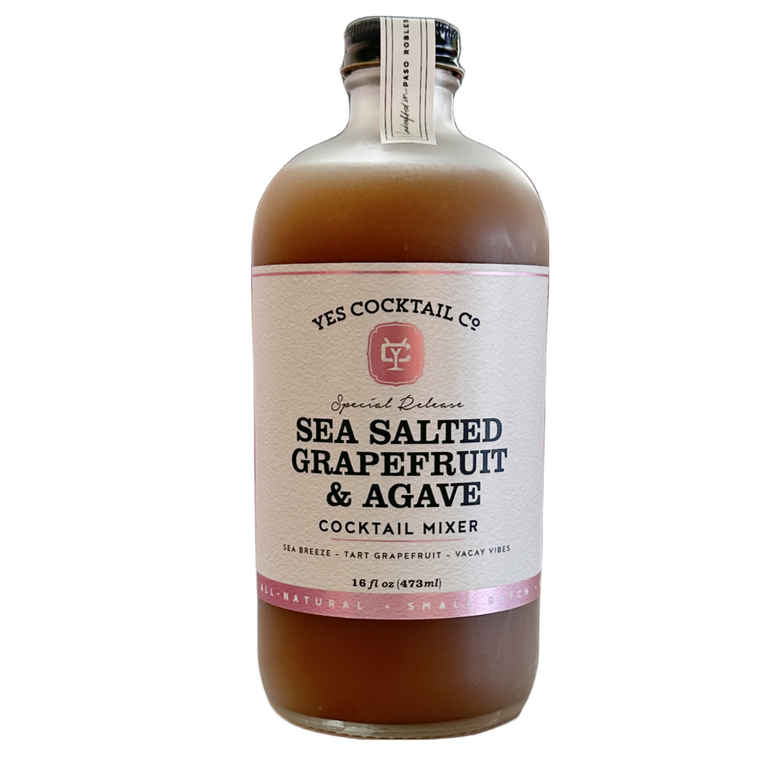 Sea Salted Grapefruit &amp; Agave Cocktail Mixer