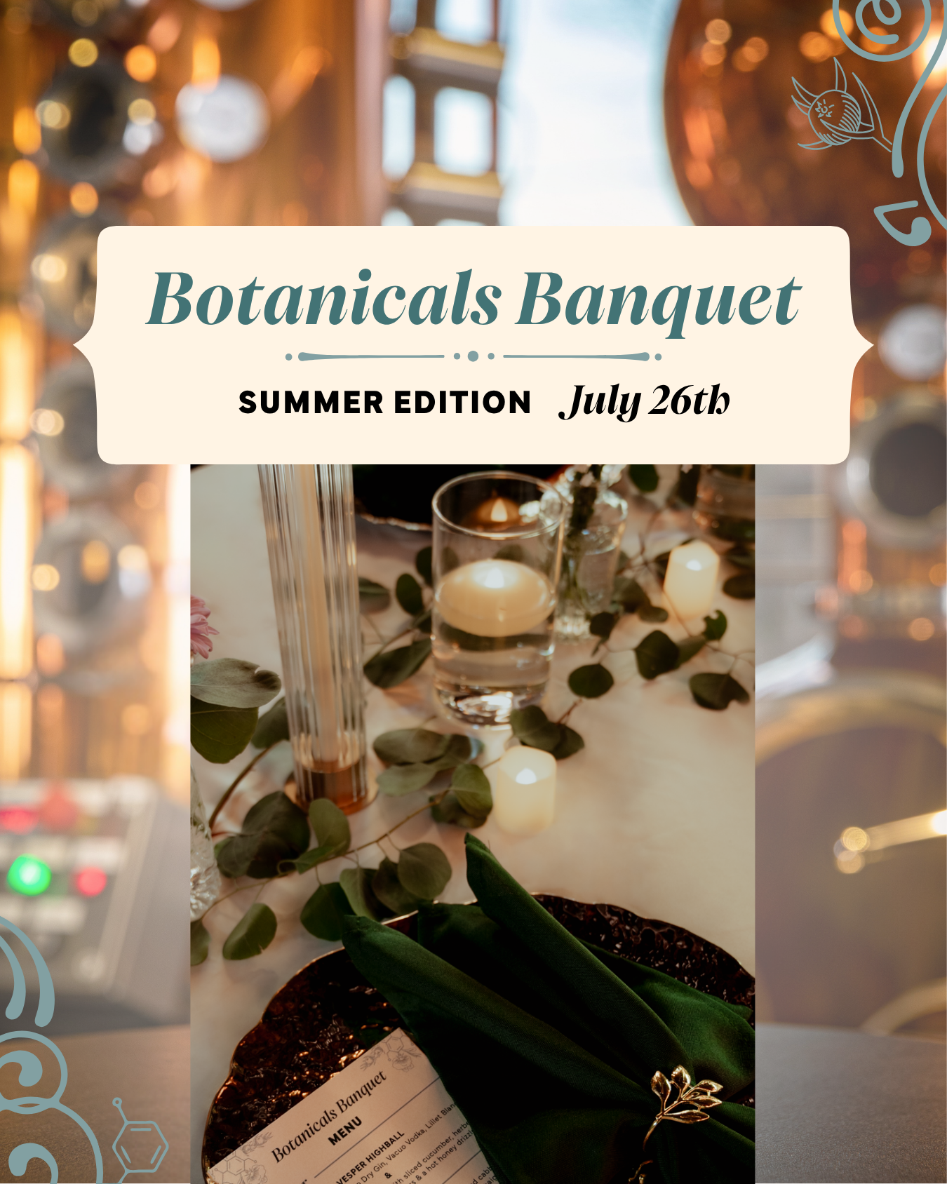 The Juniper Room Botanicals Banquet: Summer Edition
