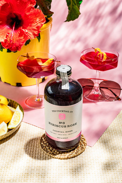 Hibiscus Rose Cocktail Mixer: SPRING SEASONAL