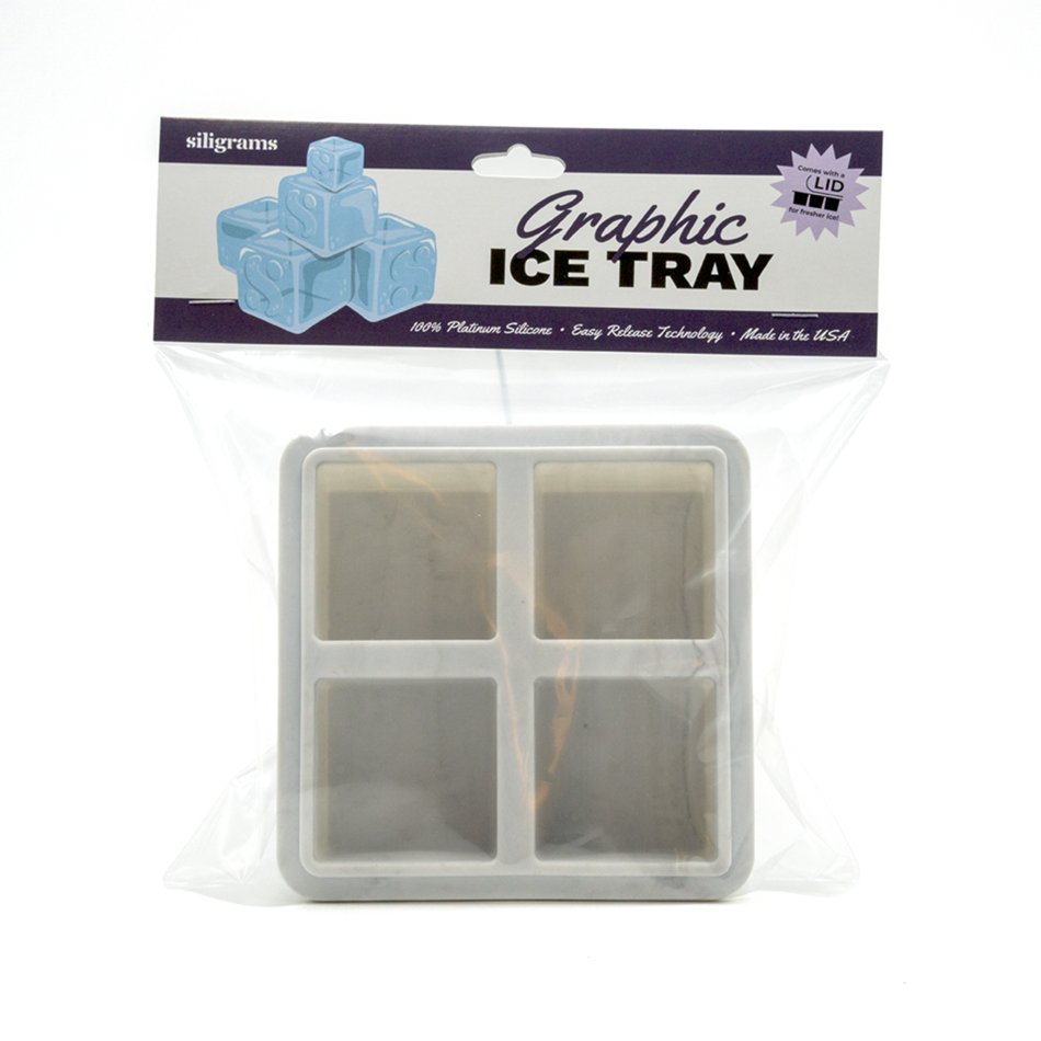 Christmas Ice Cube Tray by Siligrams - Durham DistilleryCocktail Shakers &amp; ToolsSiligrams