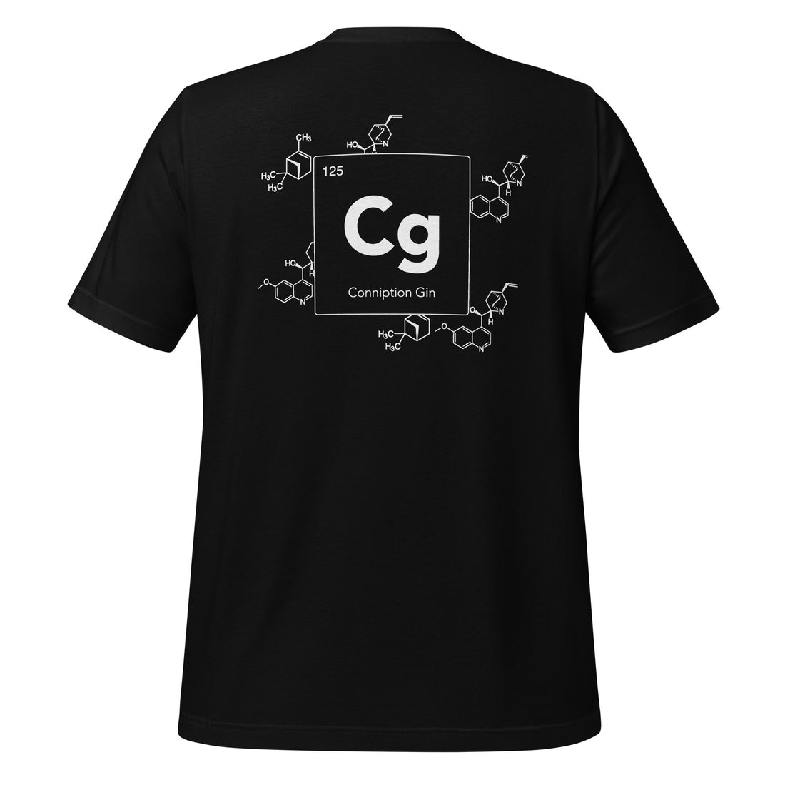 Conniption Gin Period Table Element T-Shirt - Durham DistilleryMerchandiseDurham Distillery