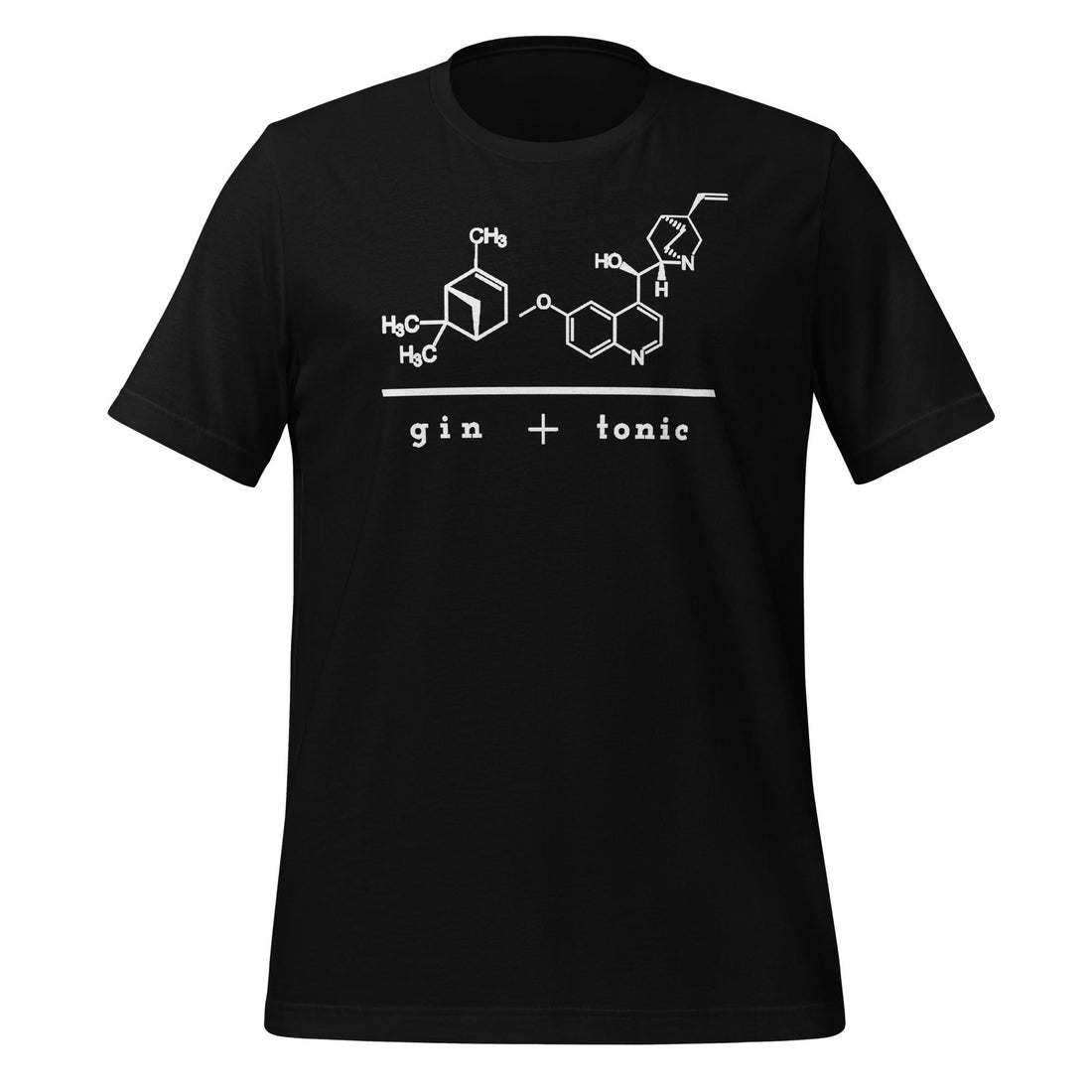 G&amp;T Molecular Formula T-Shirt - Durham DistilleryMerchandiseDurham Distillery