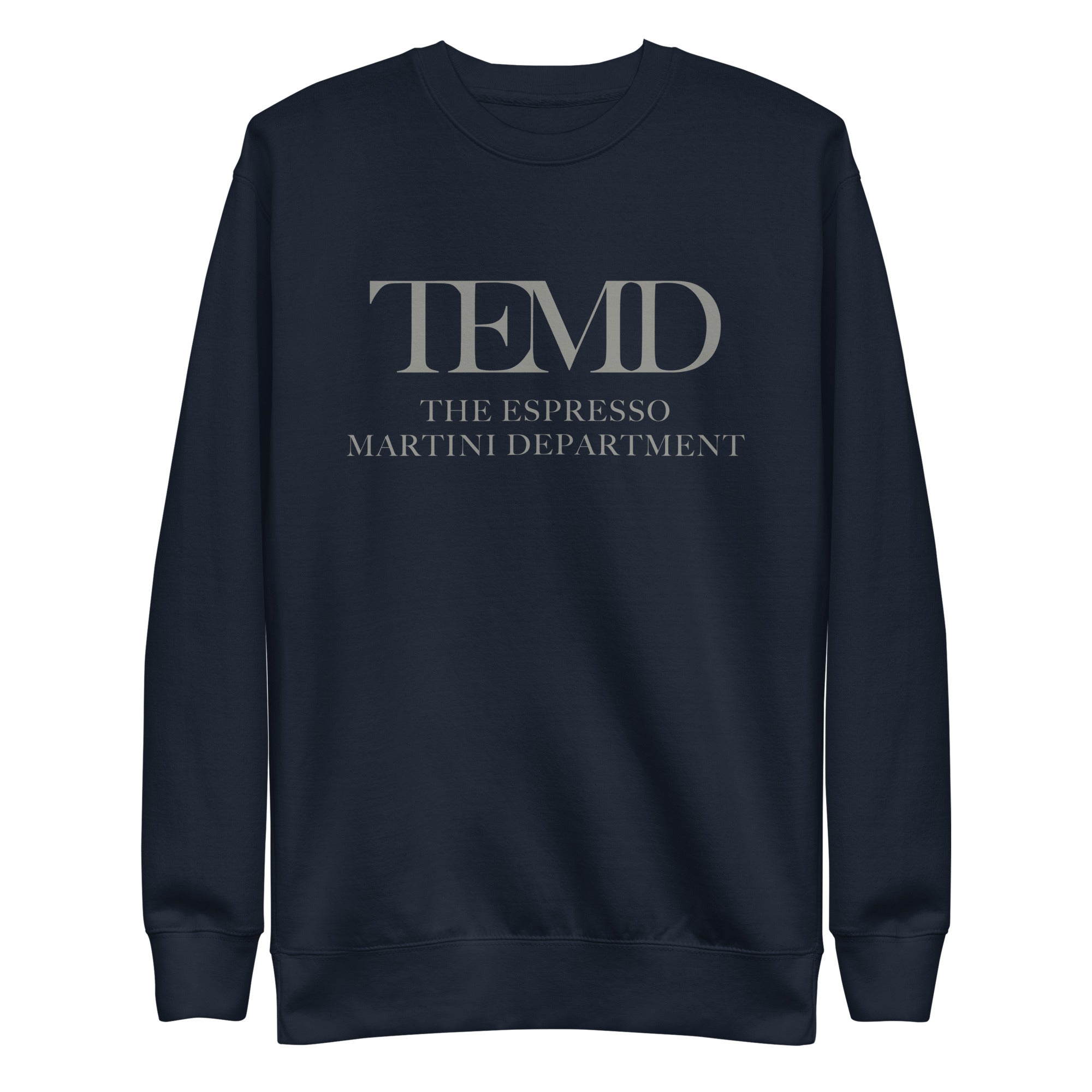 (TEMD) The Espresso Martini Department Long Sleeve T-Shirt - Durham DistilleryDurham Distillery