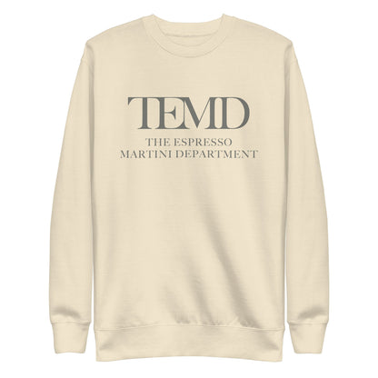 (TEMD) The Espresso Martini Department Long Sleeve T-Shirt - Durham DistilleryDurham Distillery