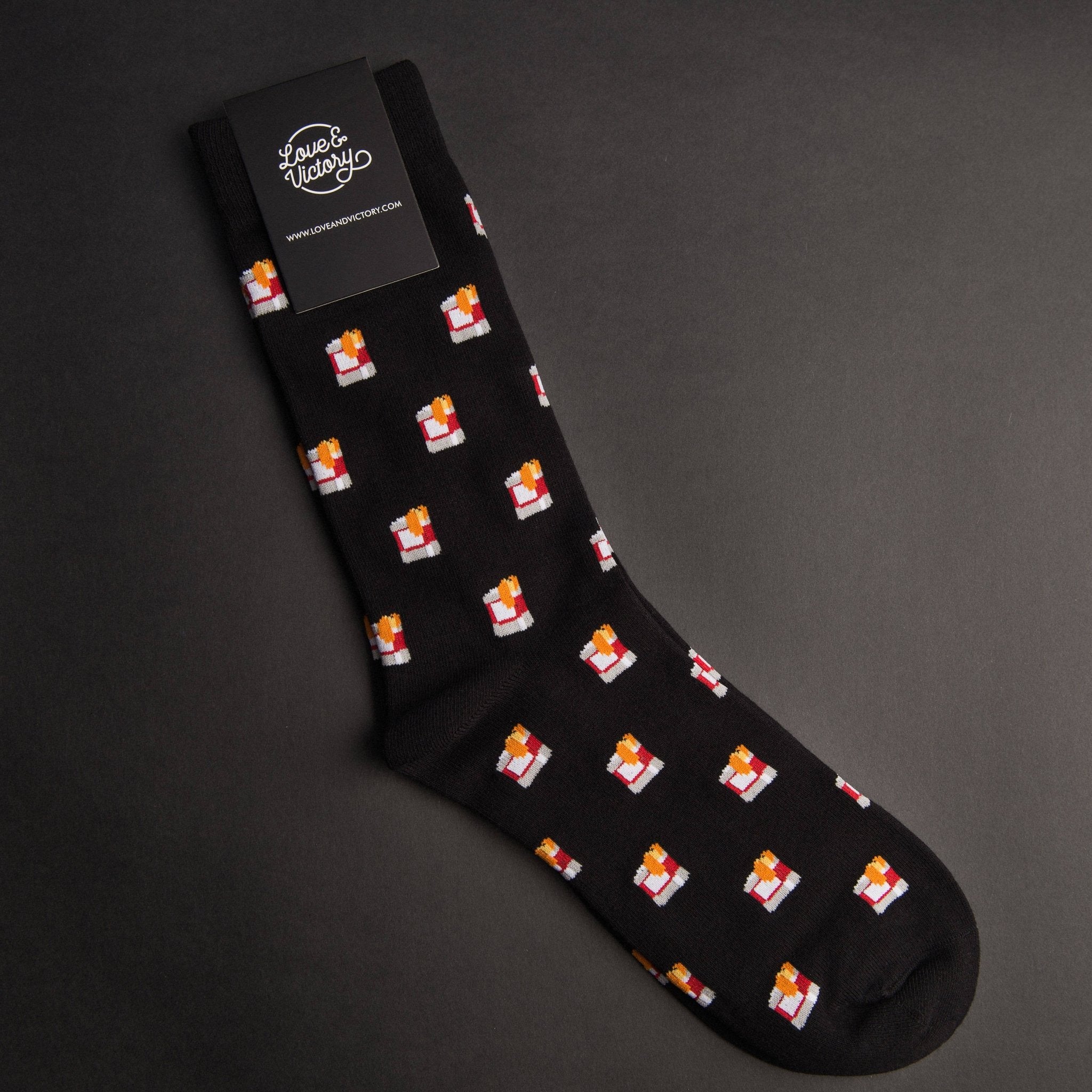 Unisex Negroni Cocktail Socks - Durham DistilleryRetailLove &amp; Victory