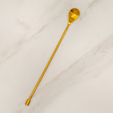 Bar Spoons (Smooth Handle, Set of 2) Gold - Durham DistilleryA Bar Above