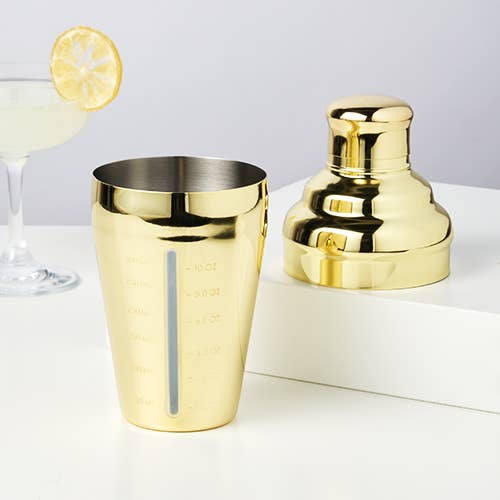 Gold Measured Cocktail Shaker - Durham DistilleryCocktail Shakers &amp; ToolsShop for Pickup