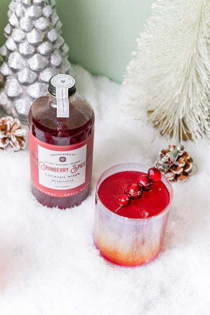 Holiday Seasonal : Cranberry Spice Cocktail Mixer - Durham DistilleryYes Cocktail Co