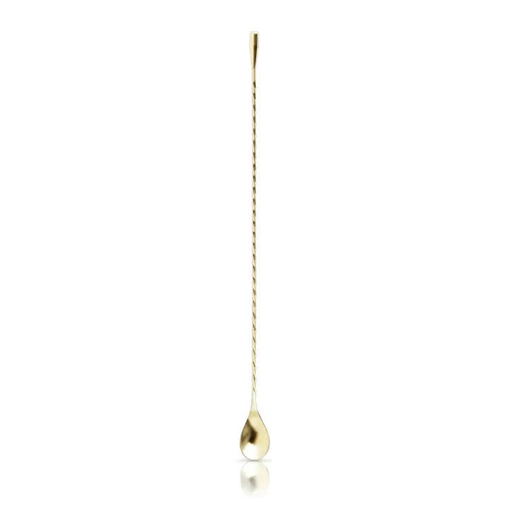 Viski 40 cm Gold Weighted Barspoon - Durham DistilleryViski